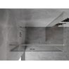 Mexen Mist-H T cabine de douche pivotante gauche 95 x 80 cm, transparent, nickel brossé - 8A5T-095-080-97-00-L