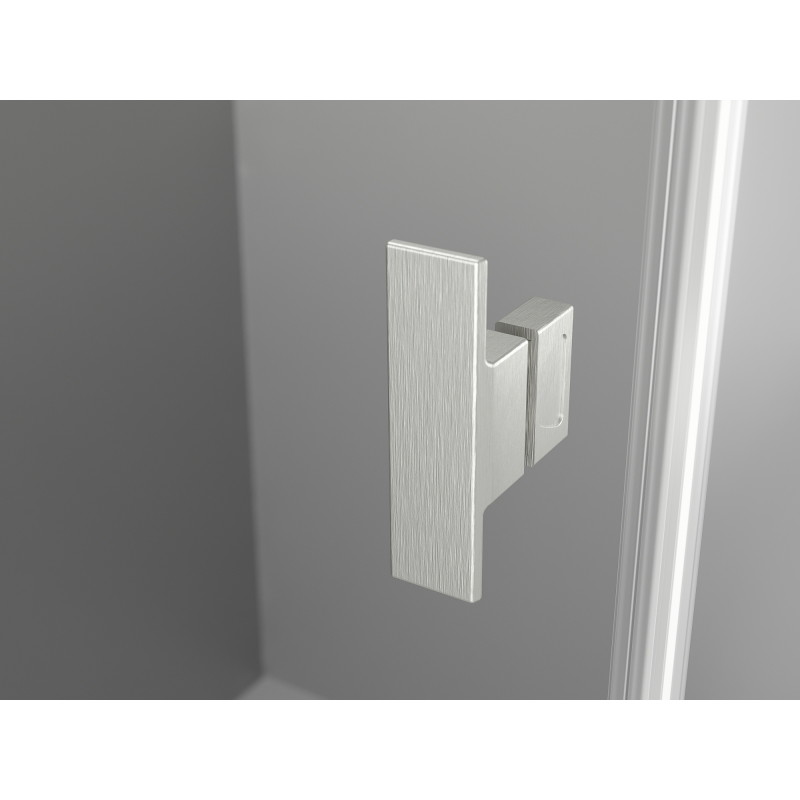 Mexen Mist-H T cabine de douche pivotante gauche 70 x 70 cm, transparent, chrome - 8A5T-070-070-01-00-L