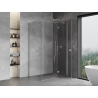 Mexen Mist-H T cabine de douche pivotante gauche 70 x 70 cm, transparent, chrome - 8A5T-070-070-01-00-L