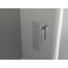 Mexen Mist-H Duo cabine de douche pivotante droite 70 x 80 cm, transparent, gris canon brossé - 8A5-070L-080P-66-00
