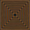 Mexen Linea 13 panneau mural acoustique 60 x 60 cm (4 pièces), feutre 9 mm, placage technique, Chêne Naturel
