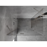 Mexen Mist-H Duo cabine de douche pivotante gauche 105 x 70 cm, transparent, nickel brossé - 8A5-105L-070P-97-00