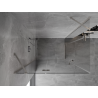 Mexen Mist-H Cabine de douche Duo pivotante gauche 95 x 80 cm, transparent, nickel brossé - 8A5-095L-080P-97-00