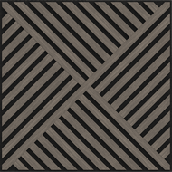 Mexen Linea 08 panneau mural acoustique 60 x 60 cm (4 pièces), feutre 9 mm, placage technique, Chêne Gris - S110-60607-08-043