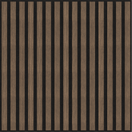 Mexen Linea 15 panneau mural acoustique 60 x 60 cm (4 pièces), feutre 9 mm, placage technique, Noyer Foncé - S110-60607-15-044