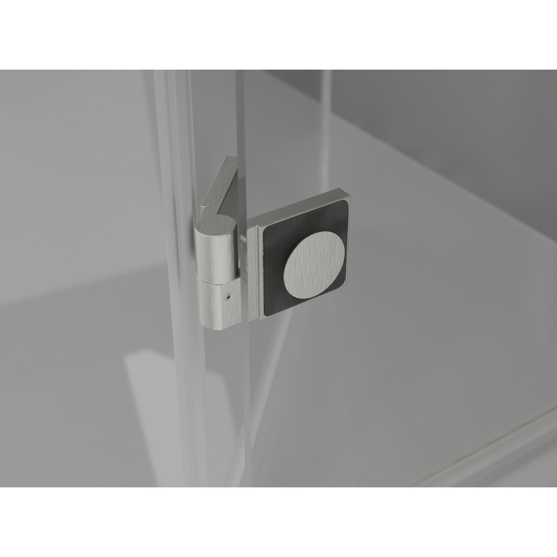 Mexen Mist-H Duo cabine de douche pliante 70 x 70 cm, transparent, chrome - 8A5-070L-070P-01-00
