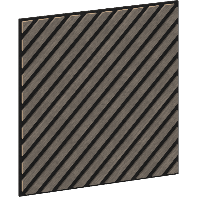 Mexen Lam-B lamelles murales 275 x 30 cm, panneau HDF 4 mm, placage technique, Chêne Sable - S100-275307-3015-001