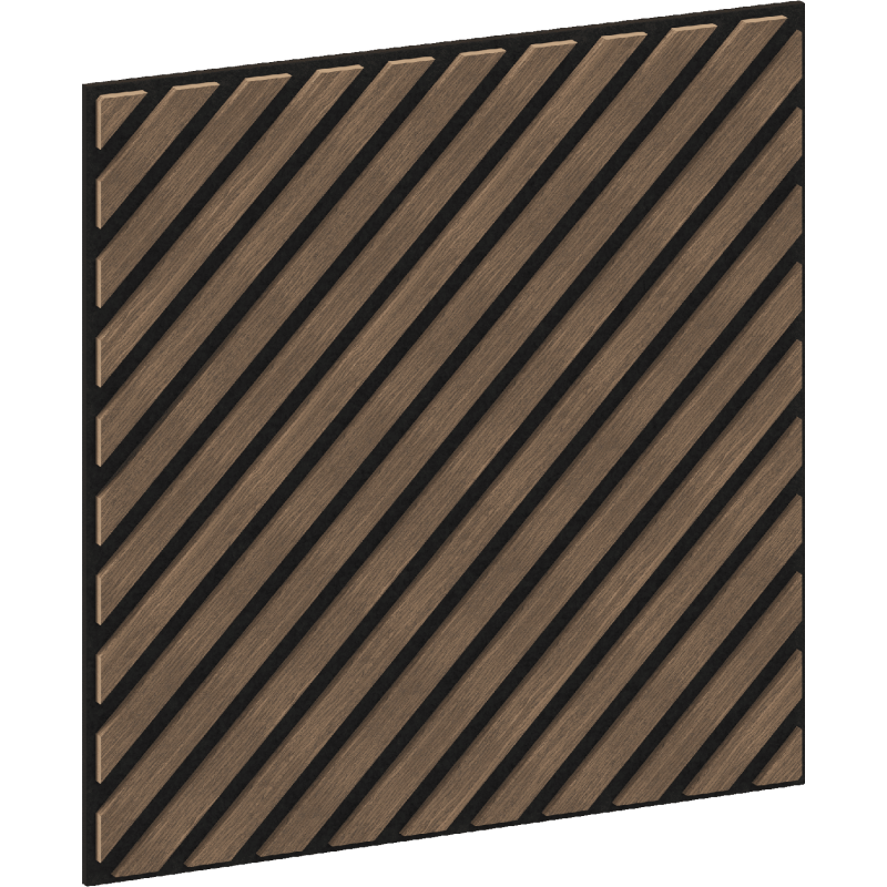 Mexen Lam-B lamelles murales 275 x 30 cm, panneau HDF 4 mm, placage technique, Chêne Sable - S100-275307-3015-001