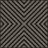 Mexen Linea 01 panneau mural acoustique 60 x 60 cm (4 pcs), feutre 9 mm, placage technique, Chêne Gris - S110-60607-01-043