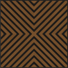 Mexen Linea 01 panneau mural acoustique 60 x 60 cm (4 pièces), feutre 9 mm, placage technique, Chêne Naturel