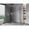 Mexen Mist-H L Duo cabine de douche pivotante gauche 100 x 85 cm, transparent, blanc - 8A5L-100L-085P-20-00