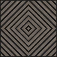 Mexen Linea 03 panneau mural acoustique 60 x 60 cm (4pcs), feutre 9 mm, placage technique, Chêne Gris - S110-60607-03-043