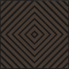 Mexen Linea 03 panneau mural acoustique 60 x 60 cm (4 pièces), feutre 9 mm, placage technique, Chêne Mocca - S110-60607-03-045