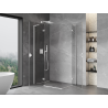 Mexen Mist-H L Cabine de douche Duo pivotante gauche 115 x 105 cm, transparent, blanc - 8A5L-115L-105P-20-00