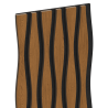 Mexen Lam-SF 01 Lam-SF 26 lamelles murales acoustiques 280 x 30 cm, feutre 9 mm, placage technique, Chêne Naturel
