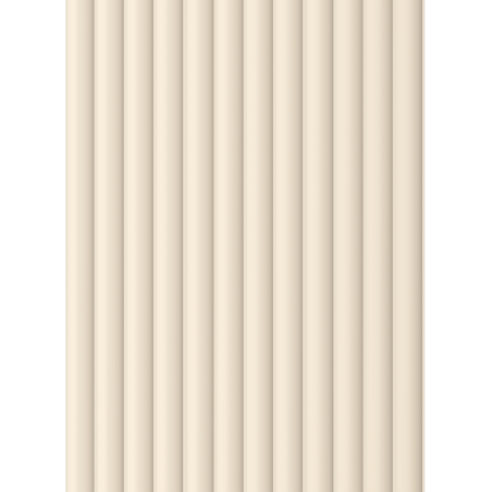 Mexen Strito 01 Strio 01 lamelles murales rainurées 280 x 14,5 cm (2 pièces), beige - S120-280-01-303