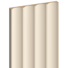 Mexen Strito 01 Strio 01 lamelles murales rainurées 280 x 14,5 cm (2 pièces), beige - S120-280-01-303