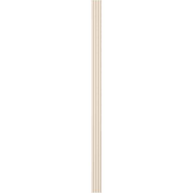 Mexen Strito 01 Strio 01 lamelles murales rainurées 280 x 14,5 cm (2 pièces), beige - S120-280-01-303