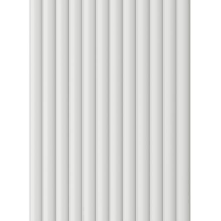 Mexen Strito 01 Strio 01 lamelles murales rainurées 280 x 14,5 cm (2 pcs), gris clair - S120-280-01-305