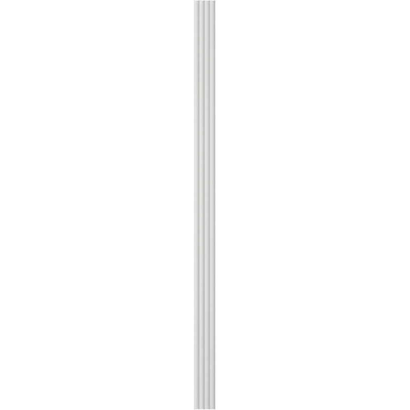 Mexen Strito 01 Strio 01 lamelles murales rainurées 280 x 14,5 cm (2 pcs), gris clair - S120-280-01-305