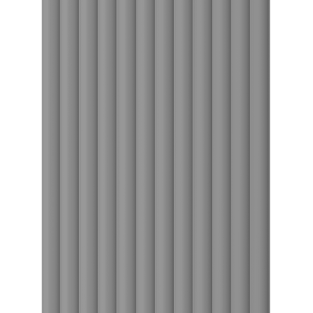 Mexen Strito 01 Strio 01 lamelles murales rainurées 280 x 14,5 cm (2 pièces), gris foncé - S120-280-01-306
