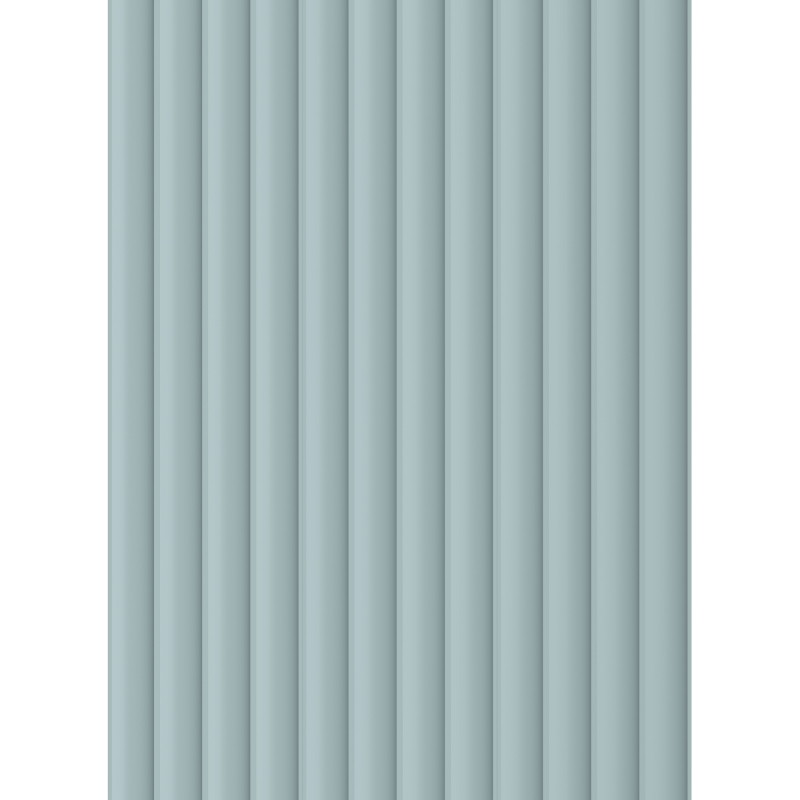 Mexen Strito 01 Strio 01 lamelles murales rainurées 280 x 14,5 cm (2pcs), gris bleu - S120-280-01-308