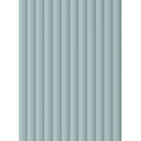 Mexen Strito 01 Strio 01 lamelles murales rainurées 280 x 14,5 cm (2pcs), gris bleu - S120-280-01-308