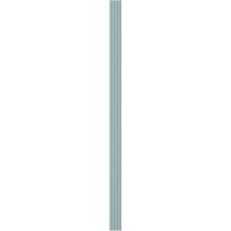 Mexen Strito 01 Strio 01 lamelles murales rainurées 280 x 14,5 cm (2pcs), gris bleu - S120-280-01-308