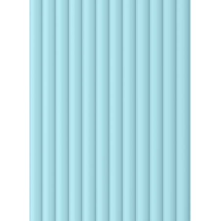 Mexen Strito 01 Strio 01 lamelles murales rainurées 280 x 14,5 cm (2 pcs), bleu - S120-280-01-309