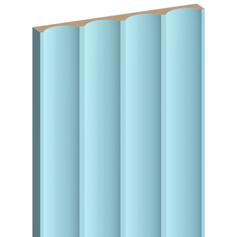 Mexen Strito 01 Strio 01 lamelles murales rainurées 280 x 14,5 cm (2 pcs), bleu - S120-280-01-309