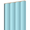 Mexen Strito 01 Strio 01 lamelles murales rainurées 280 x 14,5 cm (2 pcs), bleu - S120-280-01-309