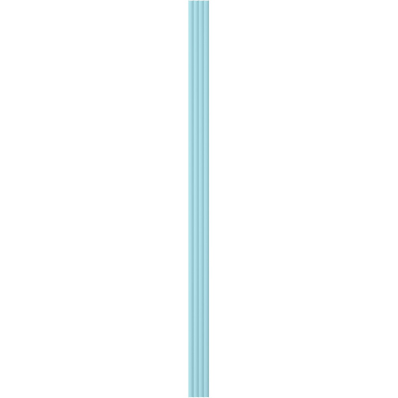 Mexen Strito 01 Strio 01 lamelles murales rainurées 280 x 14,5 cm (2 pcs), bleu - S120-280-01-309