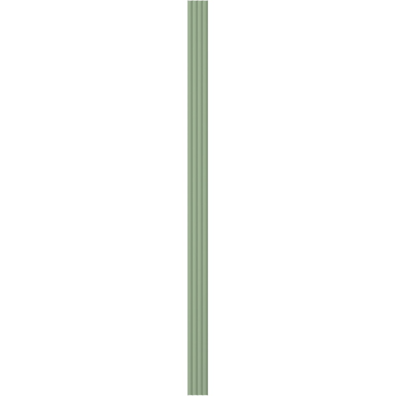 Mexen Strito 01 Strio 01 lamelles murales rainurées 280 x 14,5 cm (2 pièces), sauge - S120-280-01-310