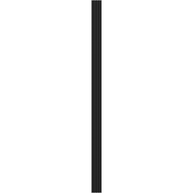 Mexen Strito 01 Strio 01 lamelles murales rainurées 280 x 14,5 cm (2 pièces), noir - S120-280-01-311