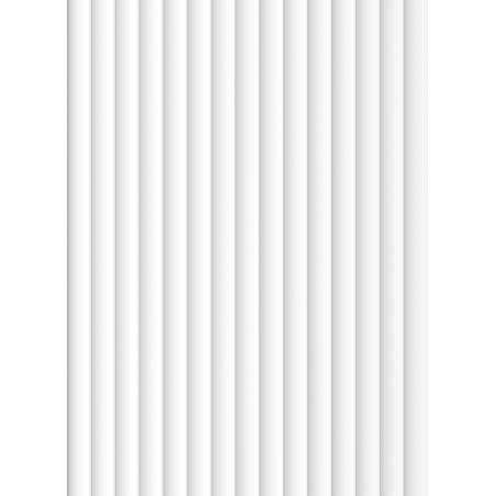 Mexen Strio 02 lamelles murales rainurées 280 x 14,5 cm (2pcs), blanc - S120-280-02-301