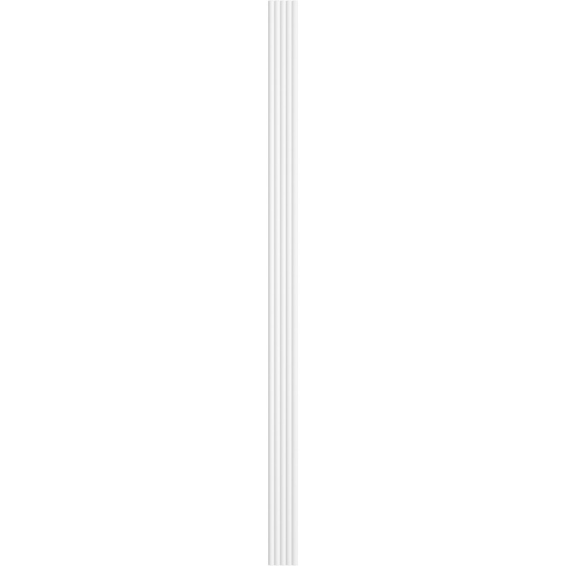 Mexen Strio 02 lamelles murales rainurées 280 x 14,5 cm (2pcs), blanc - S120-280-02-301