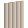 Mexen Strio 02 lames murales rainurées 280 x 14,5 cm (2 pièces), cachemire - S120-280-02-302