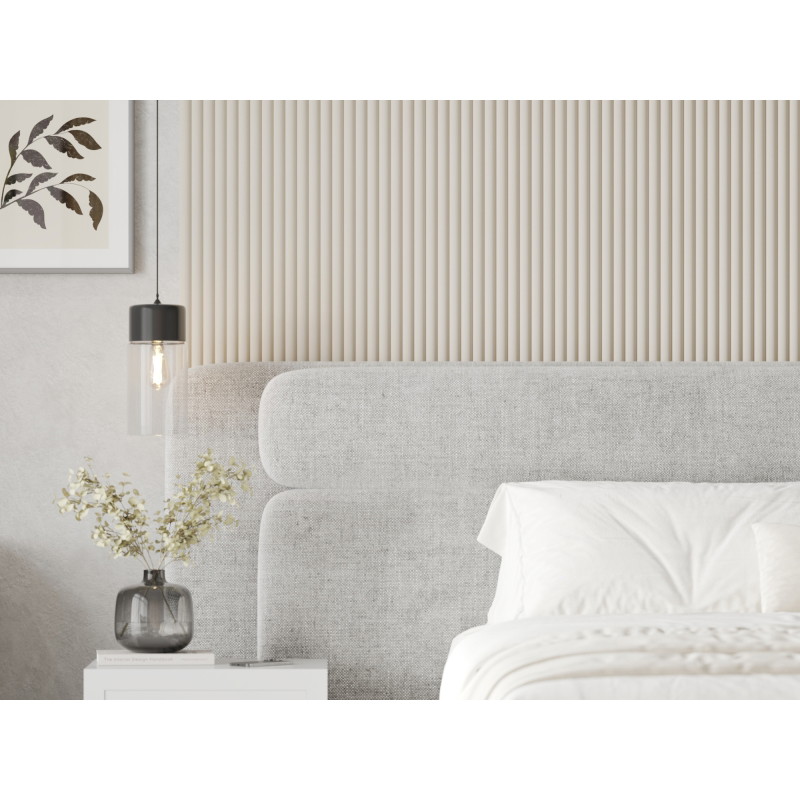 Mexen Strio 02 lamelles murales rainurées 280 x 14,5 cm (2 pièces), beige - S120-280-02-303