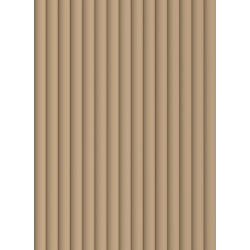 Mexen Strio 02 lames murales rainurées 280 x 14,5 cm (2 pièces), cappuccino - S120-280-02-304