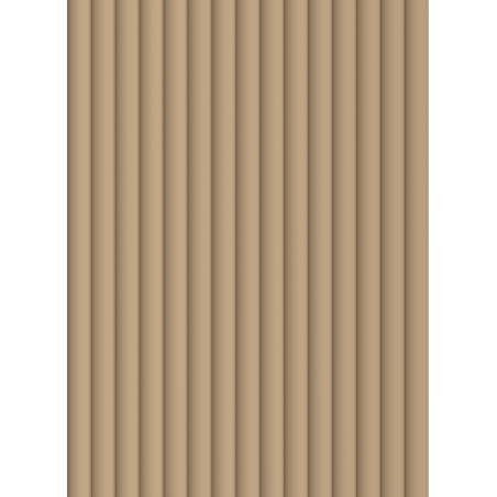 Mexen Strio 02 lames murales rainurées 280 x 14,5 cm (2 pièces), cappuccino - S120-280-02-304