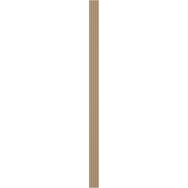 Mexen Strio 02 lames murales rainurées 280 x 14,5 cm (2 pièces), cappuccino - S120-280-02-304