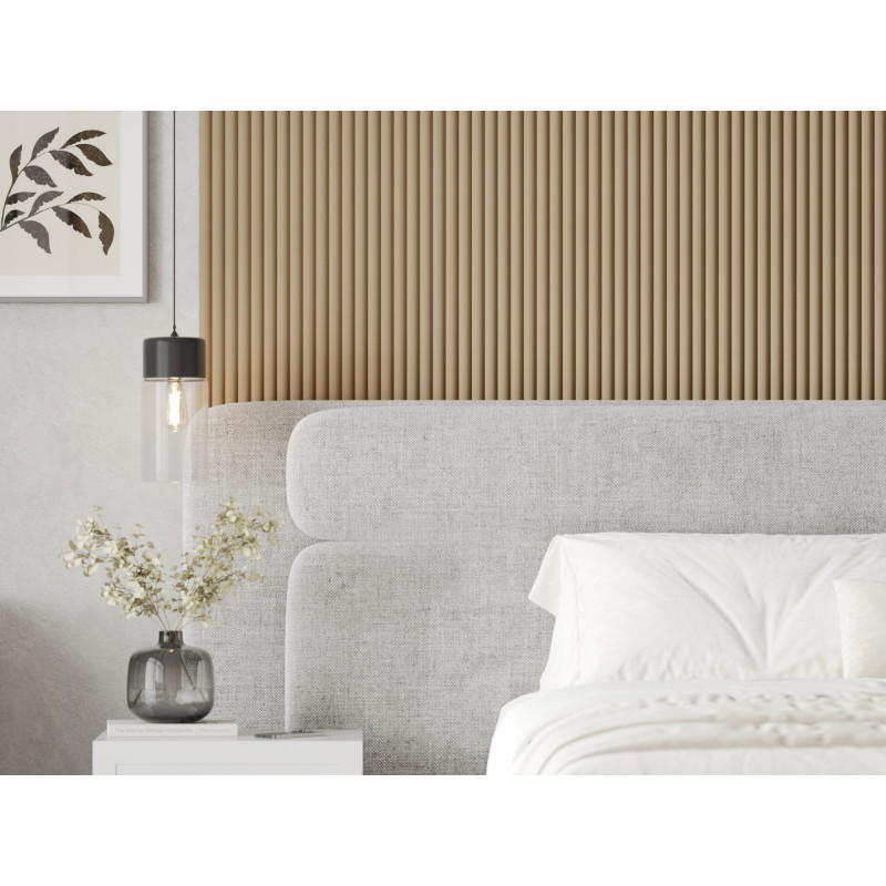 Mexen Strio 02 lames murales rainurées 280 x 14,5 cm (2 pièces), cappuccino - S120-280-02-304