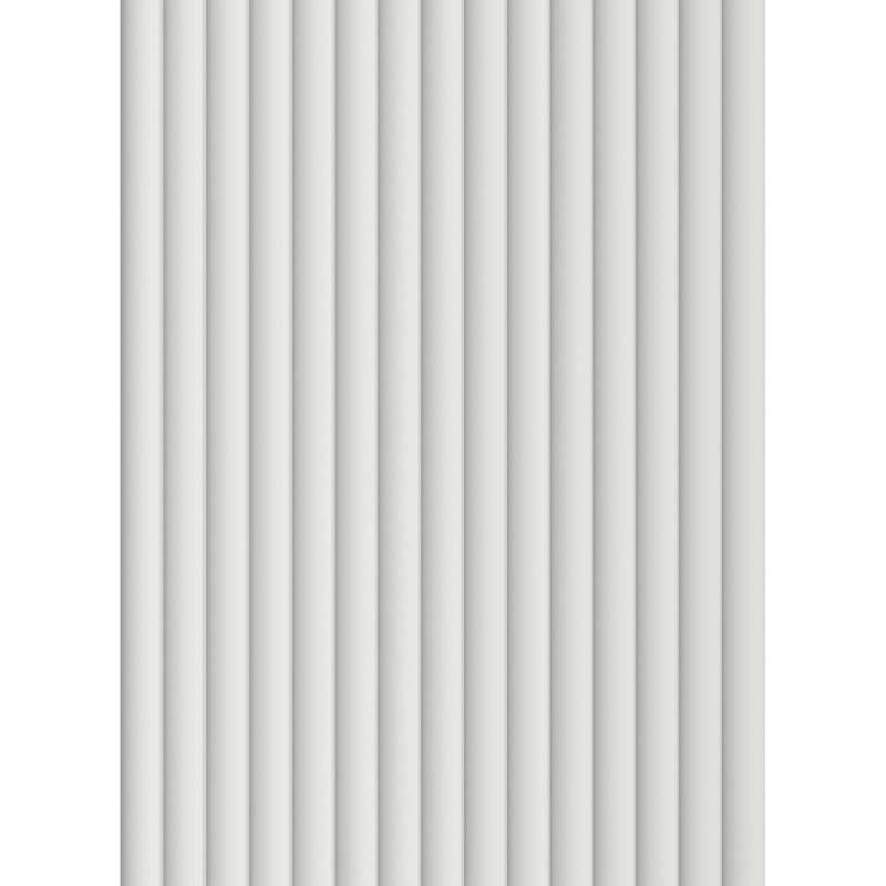 Mexen Strio 02 lamelles murales rainurées 280 x 14,5 cm (2 pièces), gris clair - S120-280-02-305