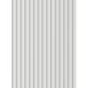 Mexen Strio 02 lamelles murales rainurées 280 x 14,5 cm (2 pièces), gris clair - S120-280-02-305