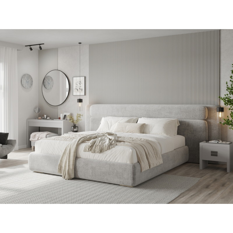 Mexen Strio 02 lamelles murales rainurées 280 x 14,5 cm (2 pièces), gris clair - S120-280-02-305
