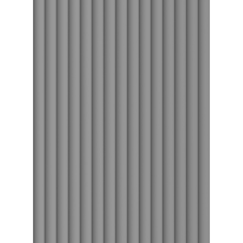 Mexen Strio 02 lamelles murales rainurées 280 x 14,5 cm (2 pièces), gris foncé - S120-280-02-306