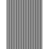 Mexen Strio 02 lamelles murales rainurées 280 x 14,5 cm (2 pièces), gris foncé - S120-280-02-306