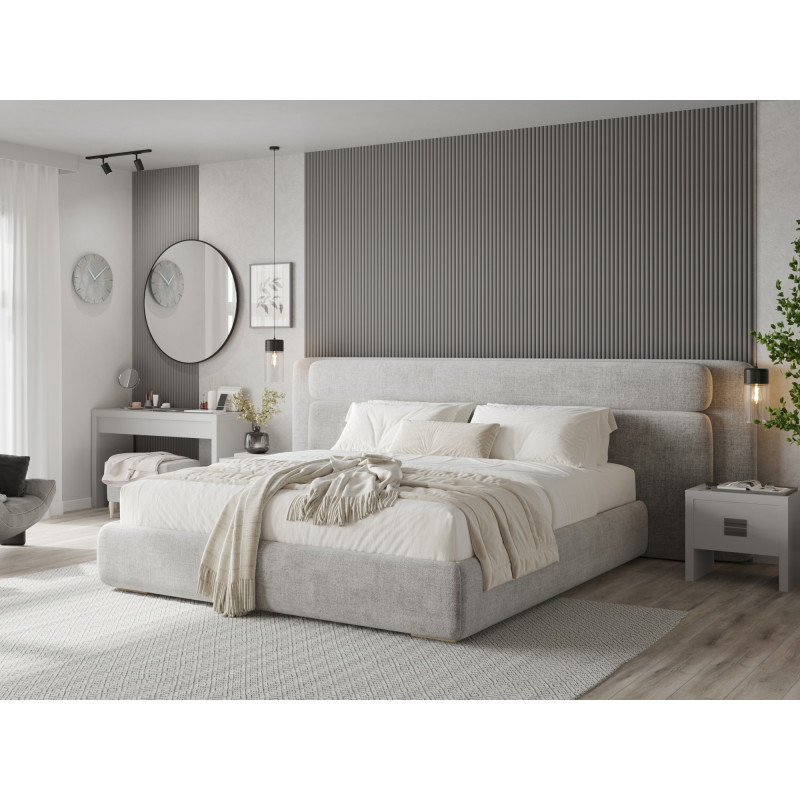 Mexen Strio 02 lamelles murales rainurées 280 x 14,5 cm (2 pièces), gris foncé - S120-280-02-306