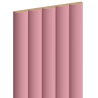 Mexen Strio 02 lames murales rainurées 280 x 14,5 cm (2pcs), rose - S120-280-02-307