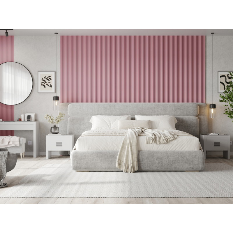 Mexen Strio 02 lames murales rainurées 280 x 14,5 cm (2pcs), rose - S120-280-02-307